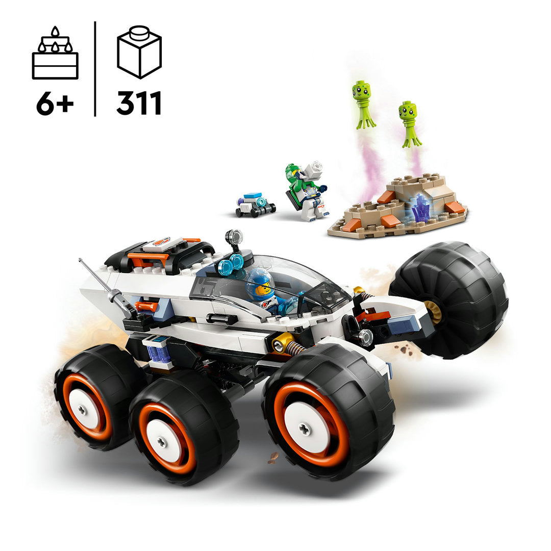 LEGO city ruimteverkenner en buitenaards leven