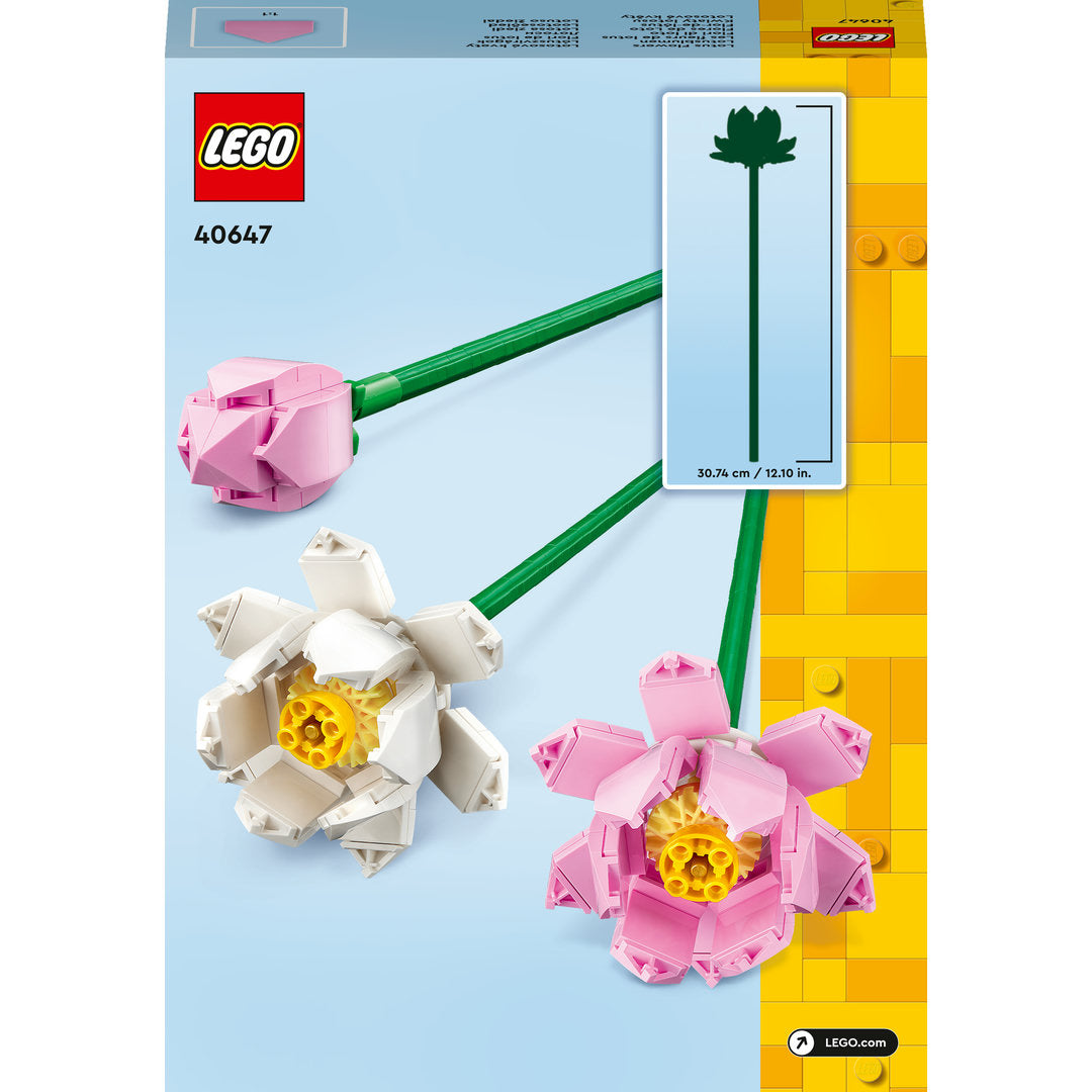 LEGO lotusbloemen bouw- en displayset (220 onderdelen)