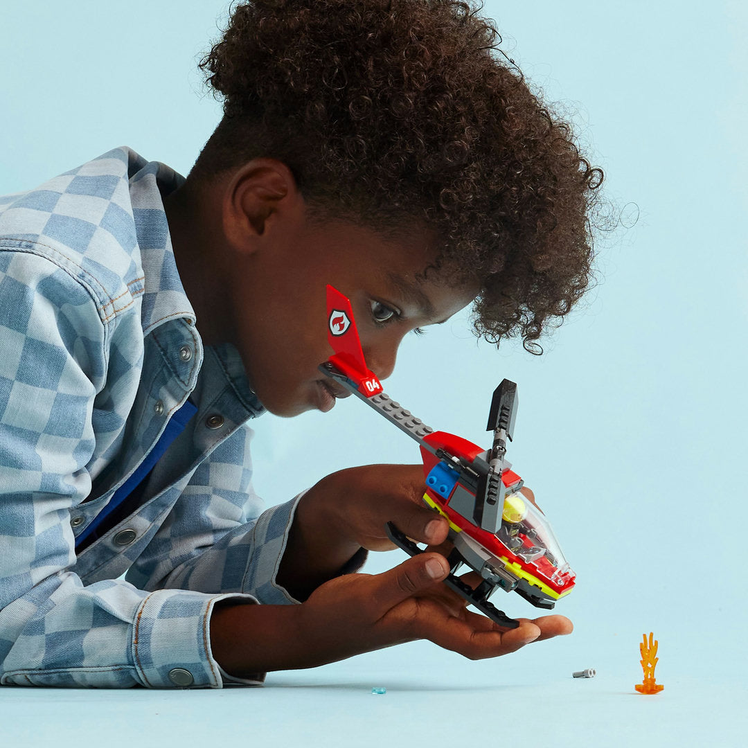 LEGO city brandweerhelikopter bouwset