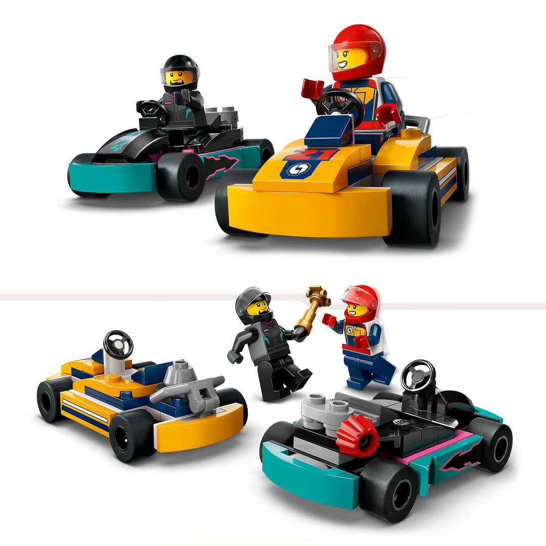 LEGO city karts en racers set