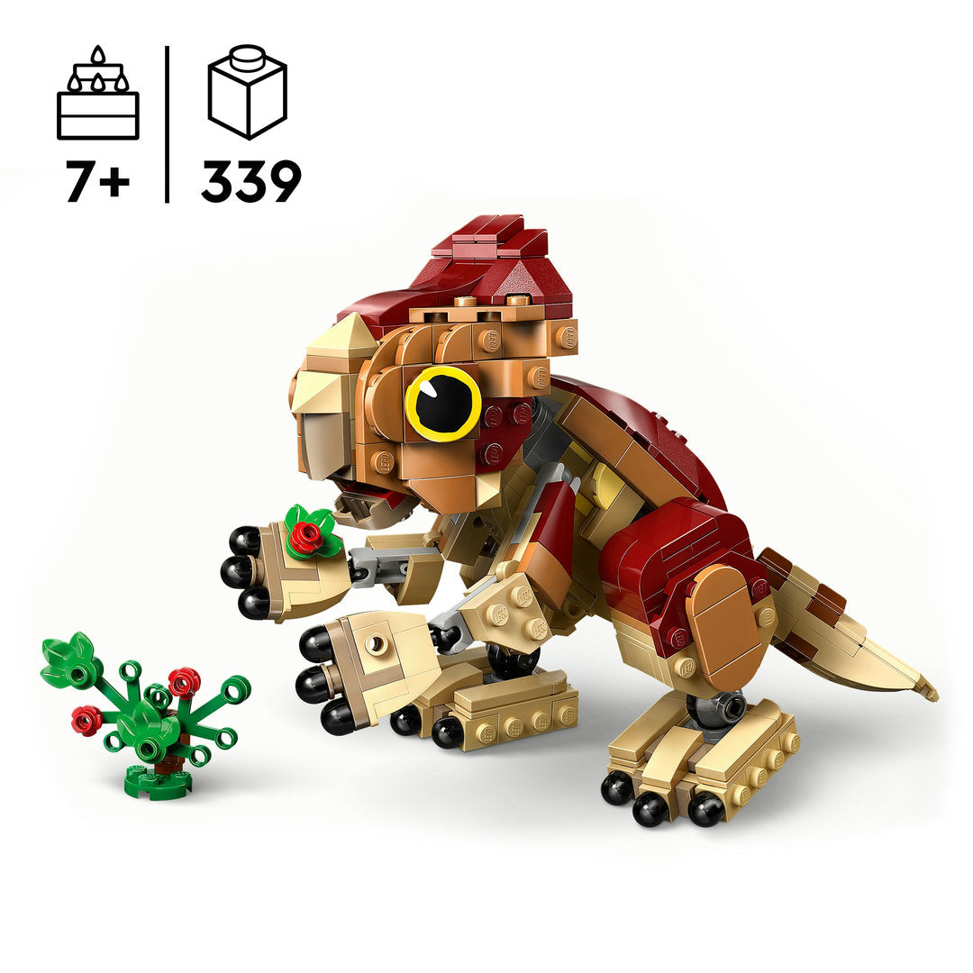 LEGO jurassic world babydinosaurus dolores aquilops set