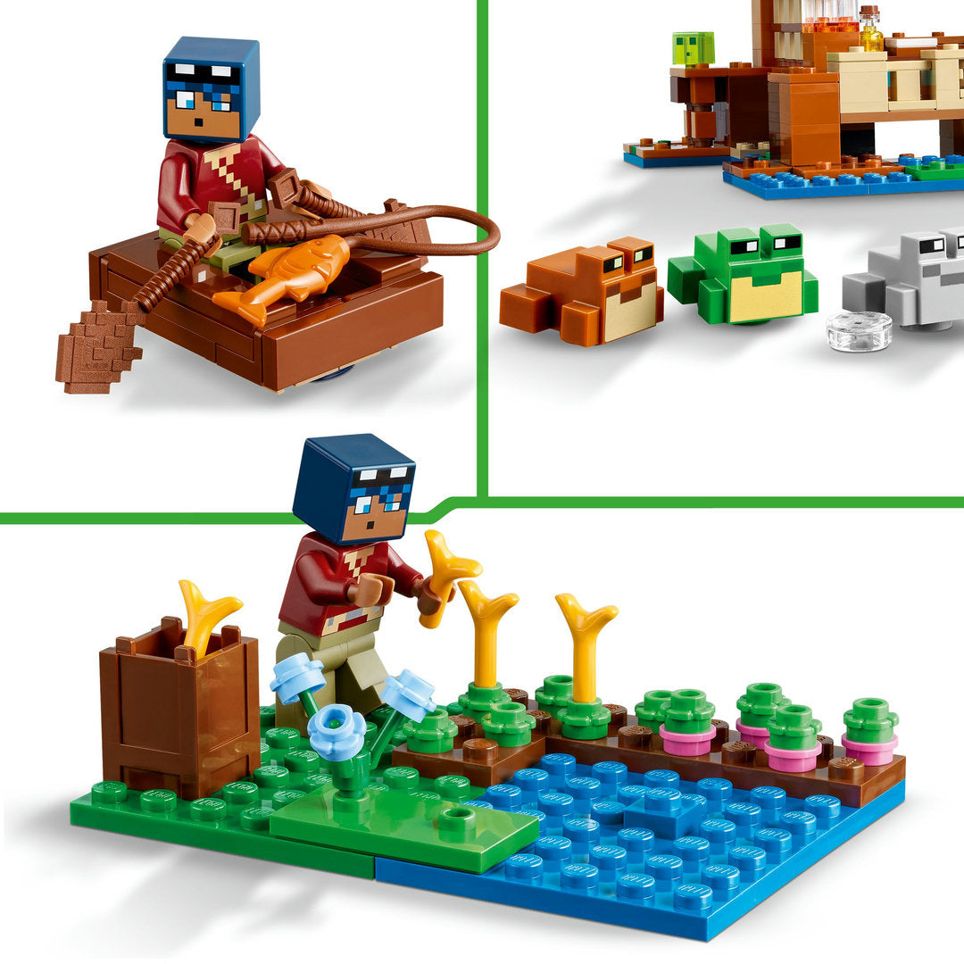LEGO minecraft het kikkerhuis