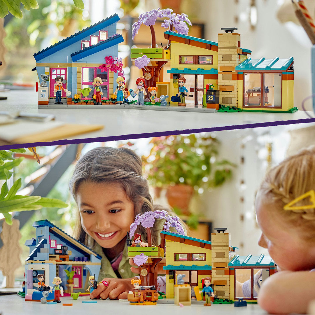 LEGO friends olly en paisley's huizen