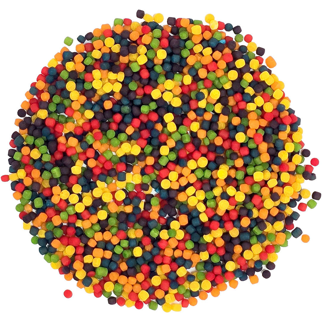 grennn color dots regenboog mix - 300 gram