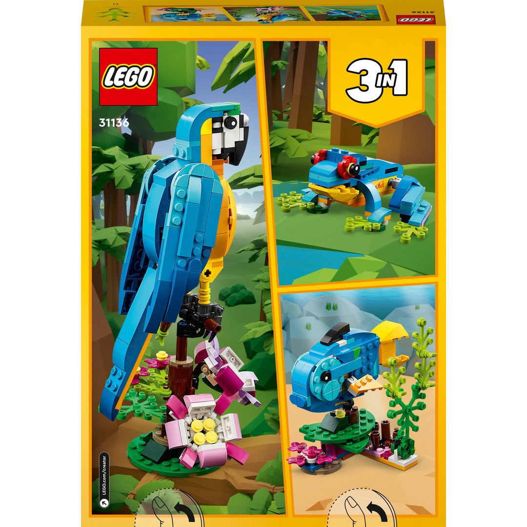 LEGO creator exotische papegaai (253 onderdelen)