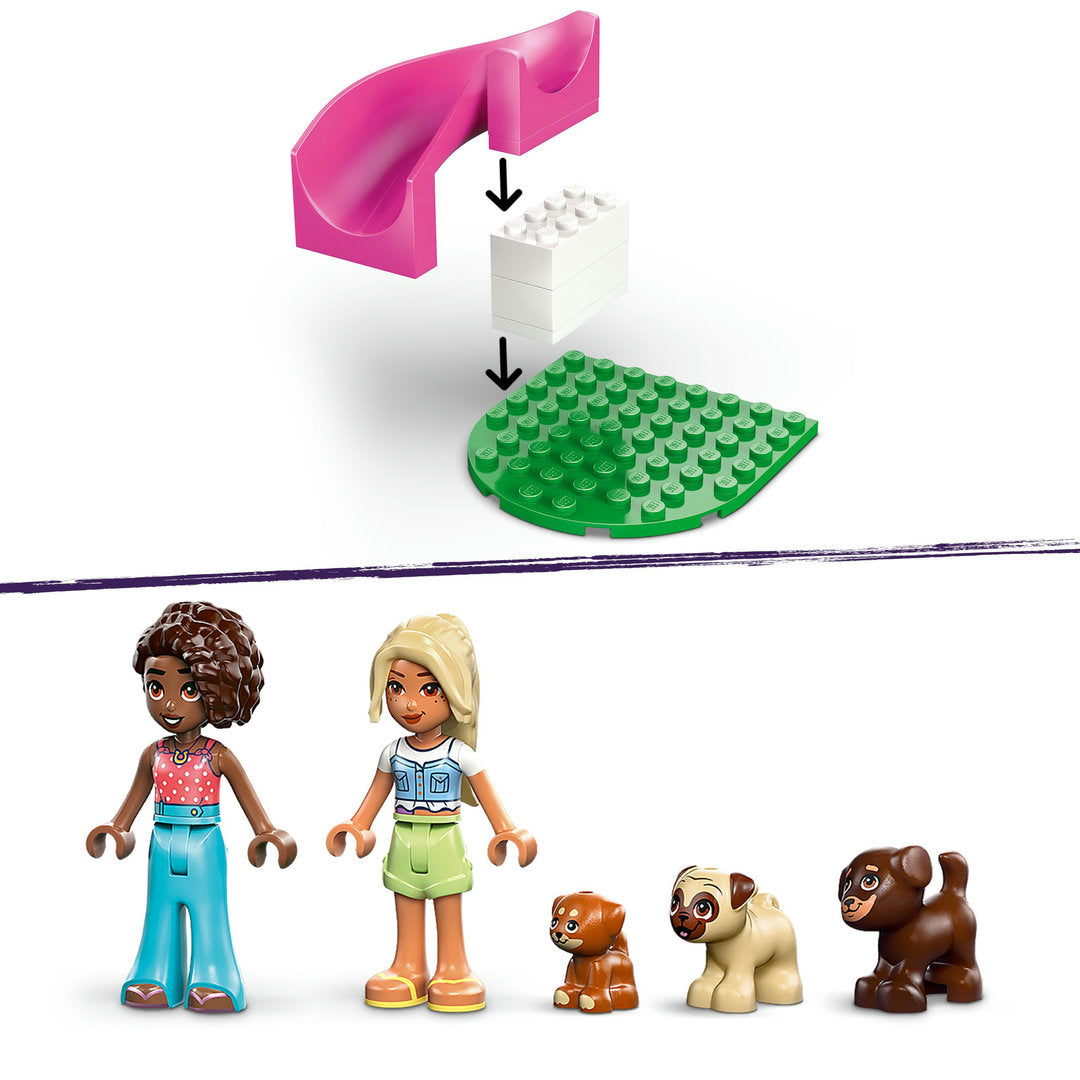 LEGO friends hondenspeeltuin fantasierijke bouwset