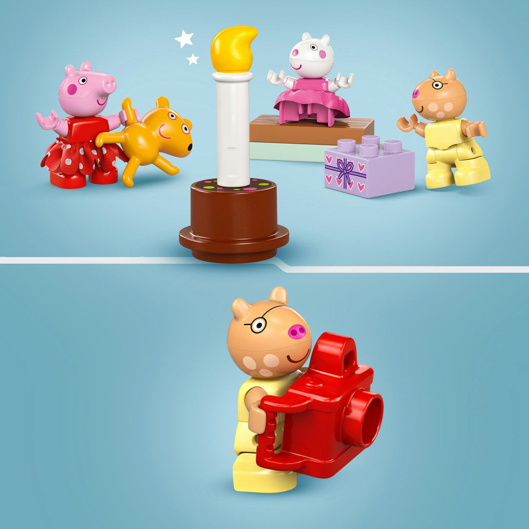 LEGO DUPLO peppa big verjaardagshuis speelset