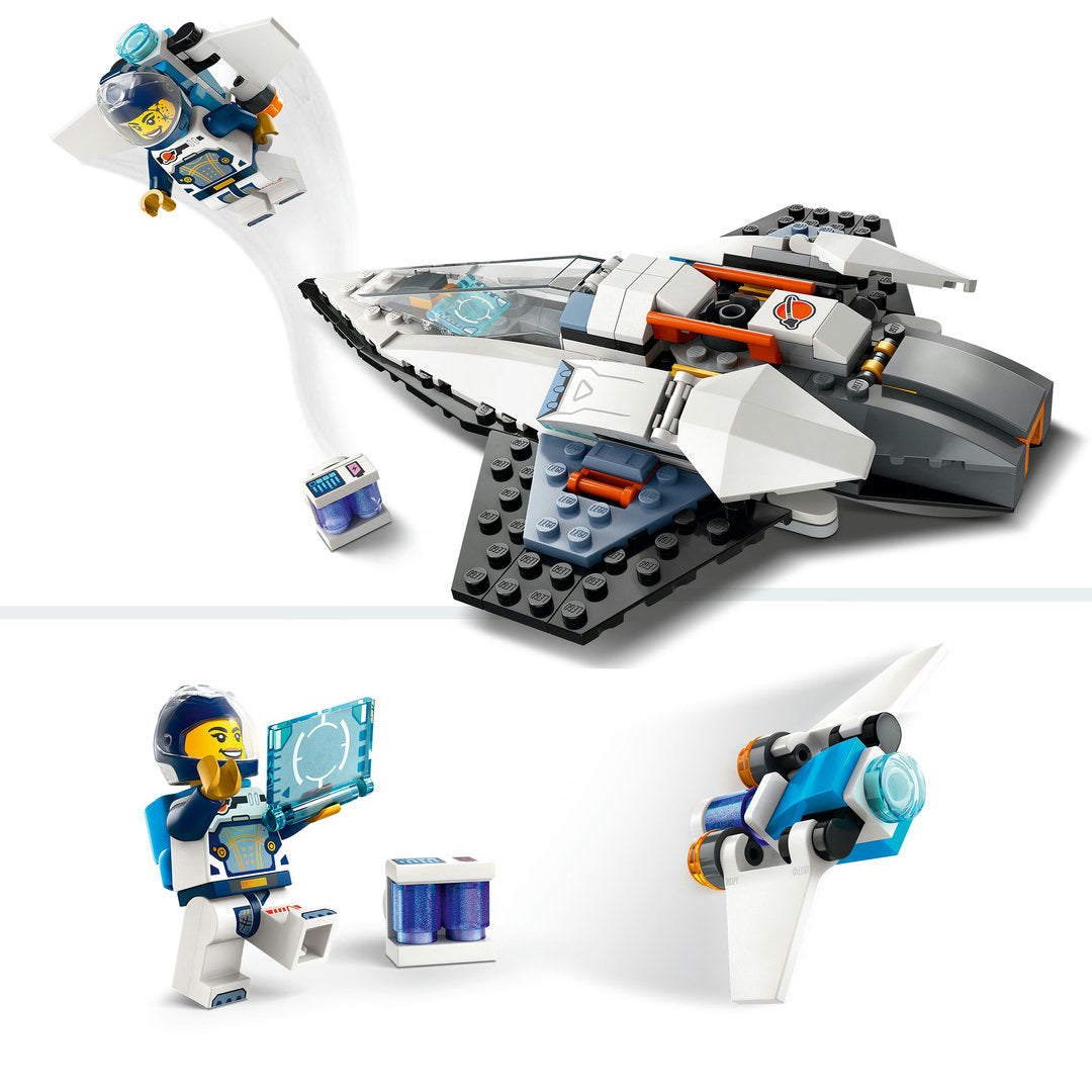 LEGO city interstellair ruimteschip set