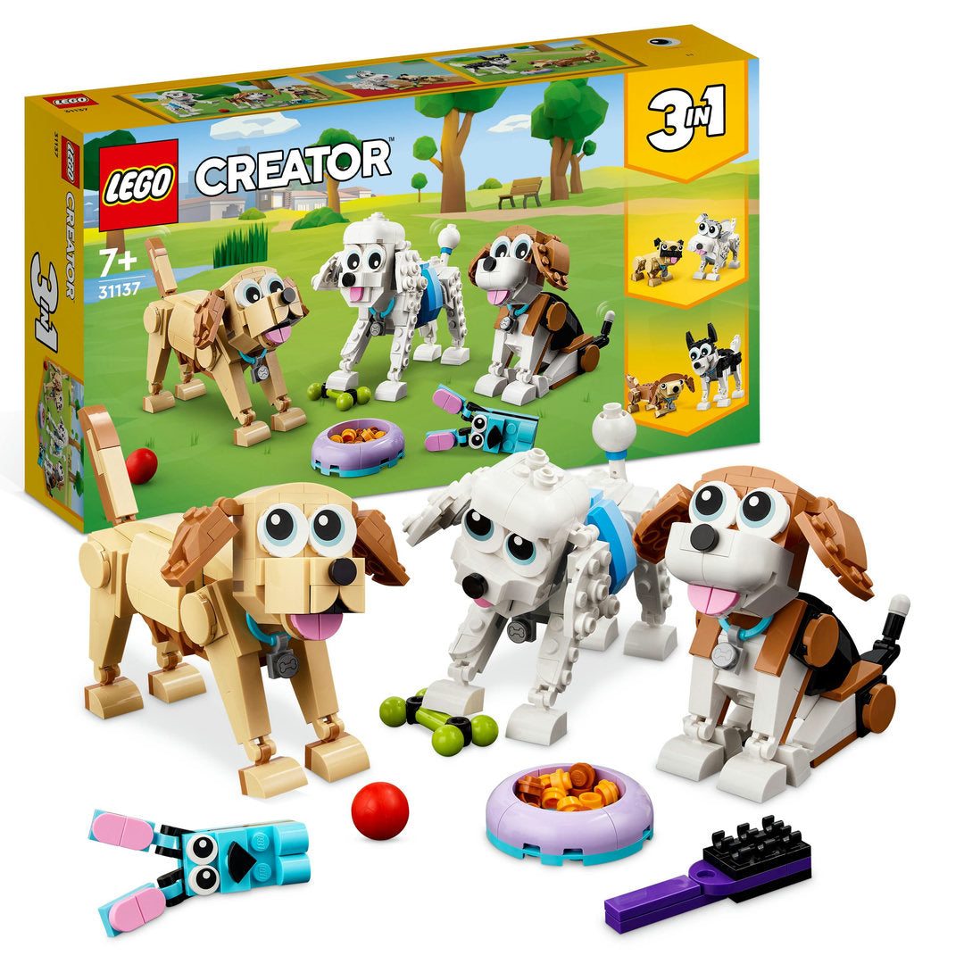 LEGO creator schattige honden (475 onderdelen)