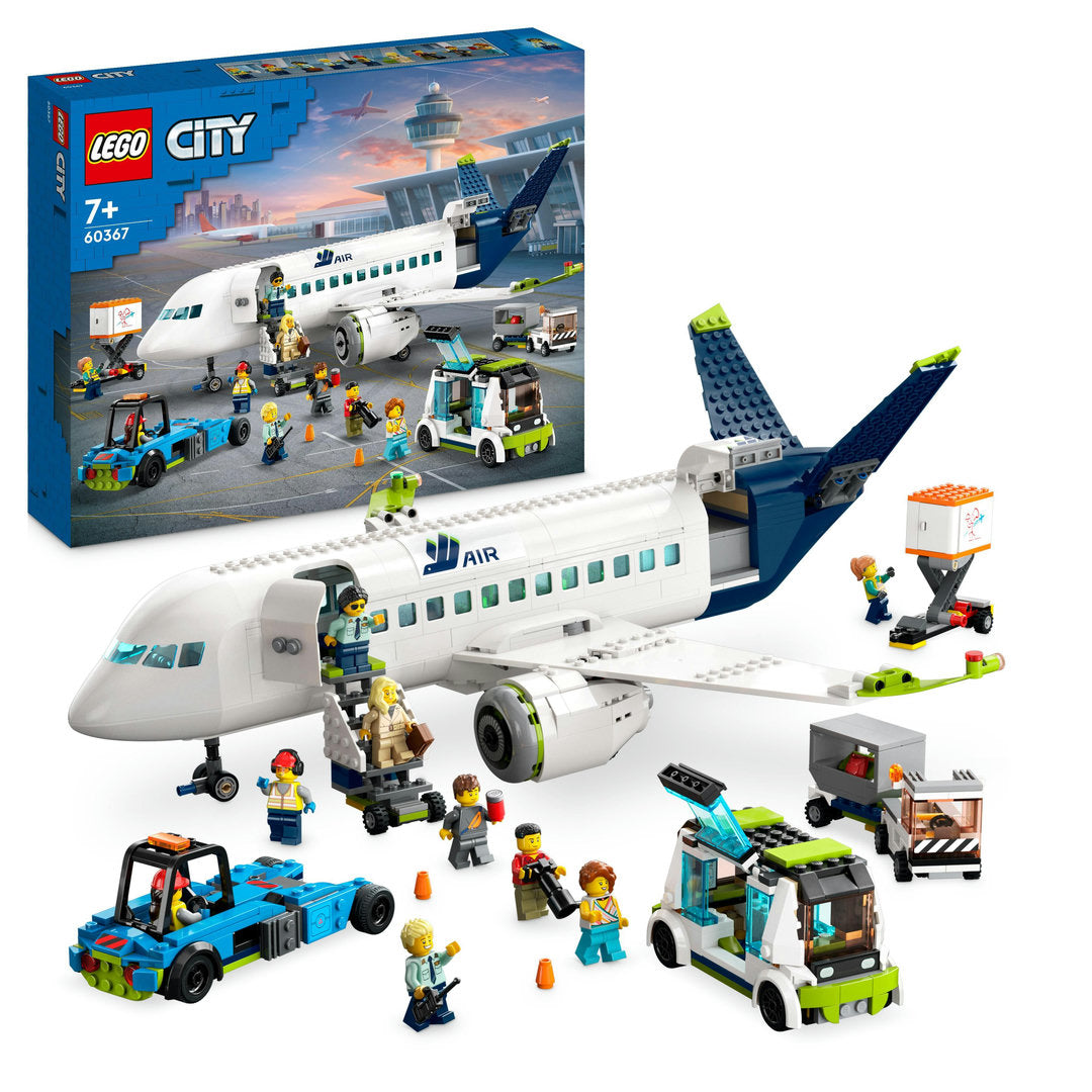 LEGO city passagiersvliegtuig  bouw- en speelset (930 onderdelen)