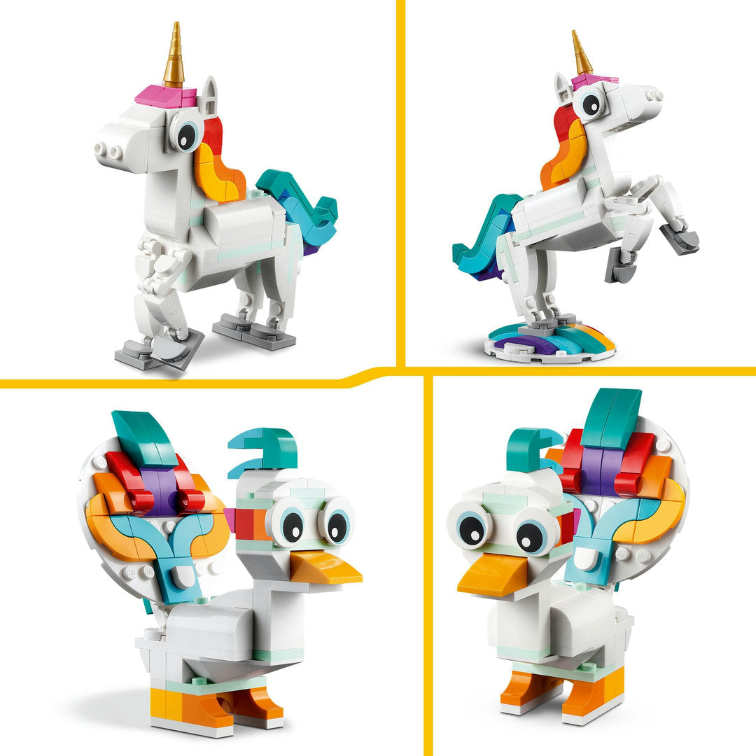 LEGO creator magische eenhoorn (145 onderdelen)