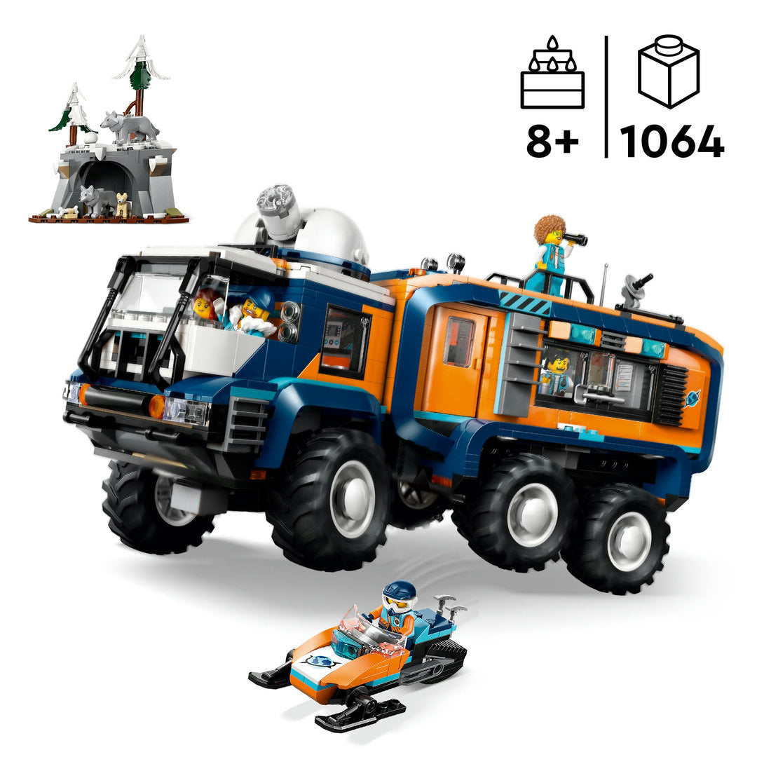 LEGO city laboratoriumtruck op de noordpool bouwset