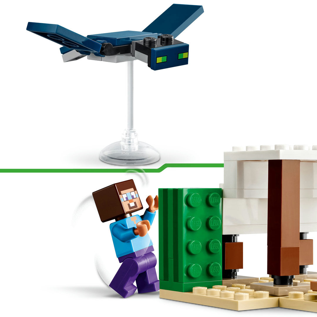 LEGO minecraft steve's woestijnexpeditie set