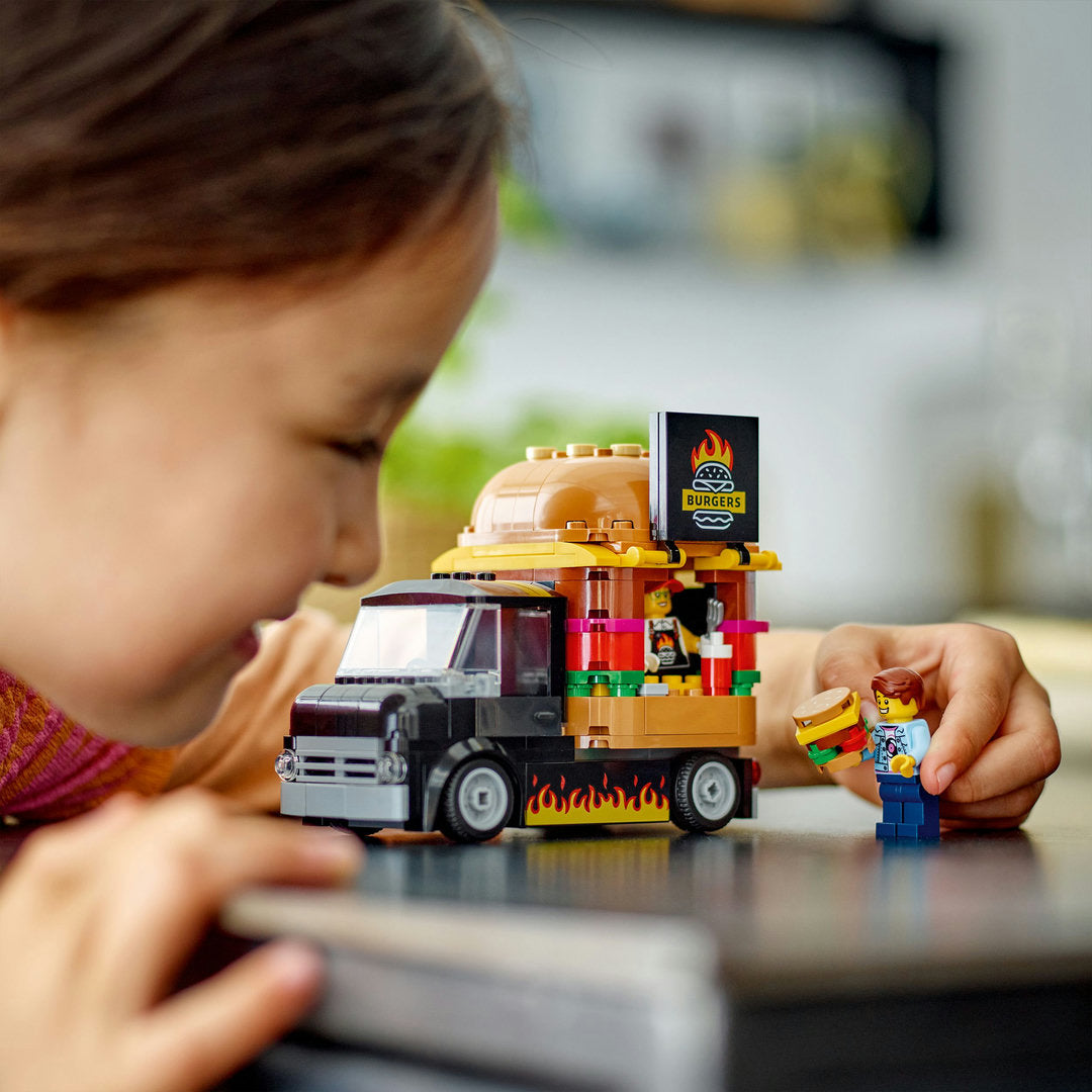 LEGO city hamburgertruck bouwset