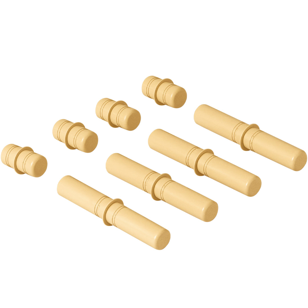 modu verbindingspinnen - honinggeel - 8st | M-WNP-8XP-NA-HY | 