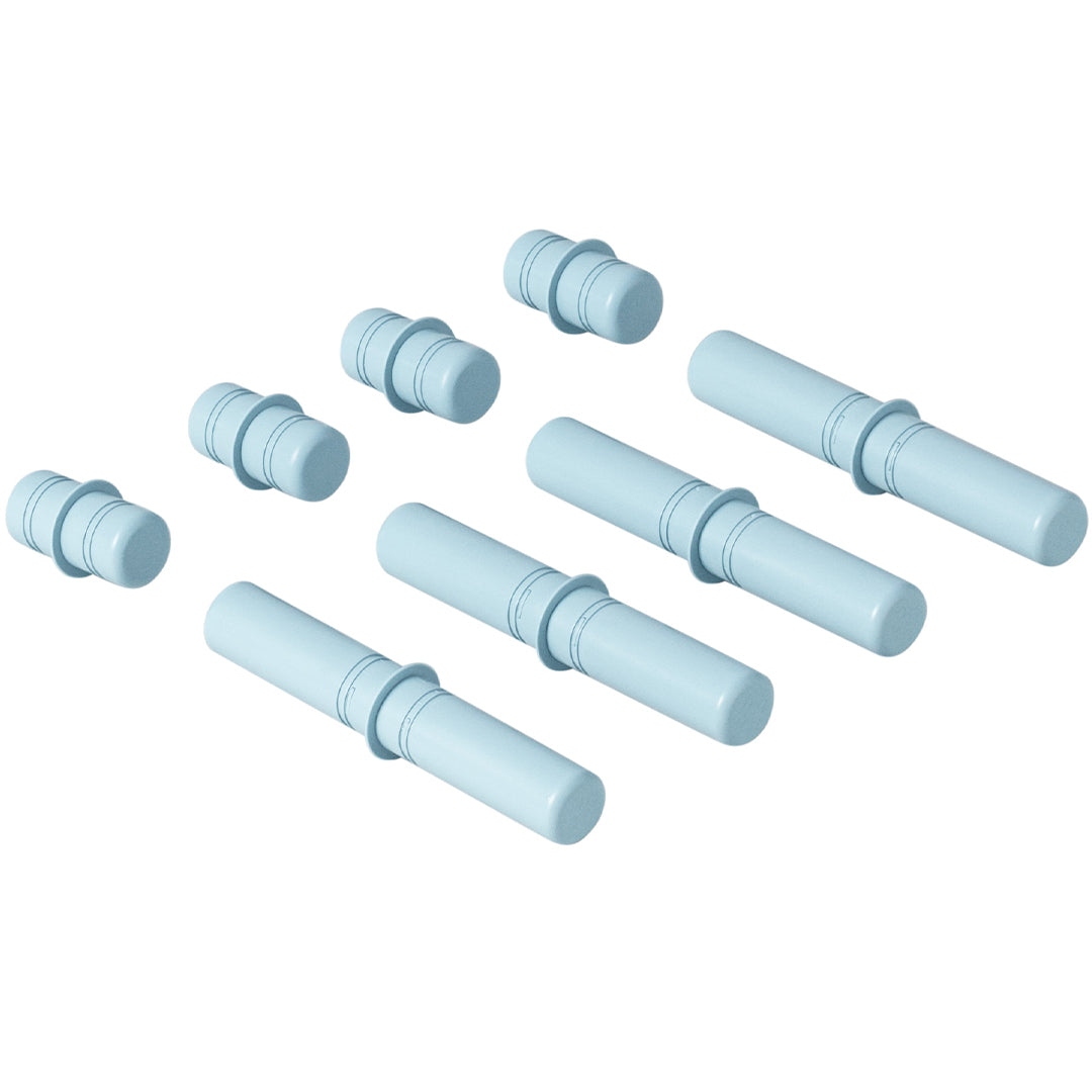 modu verbindingspinnen - hemelsblauw - 8st | M-WNP-8XP-NA-SB | 