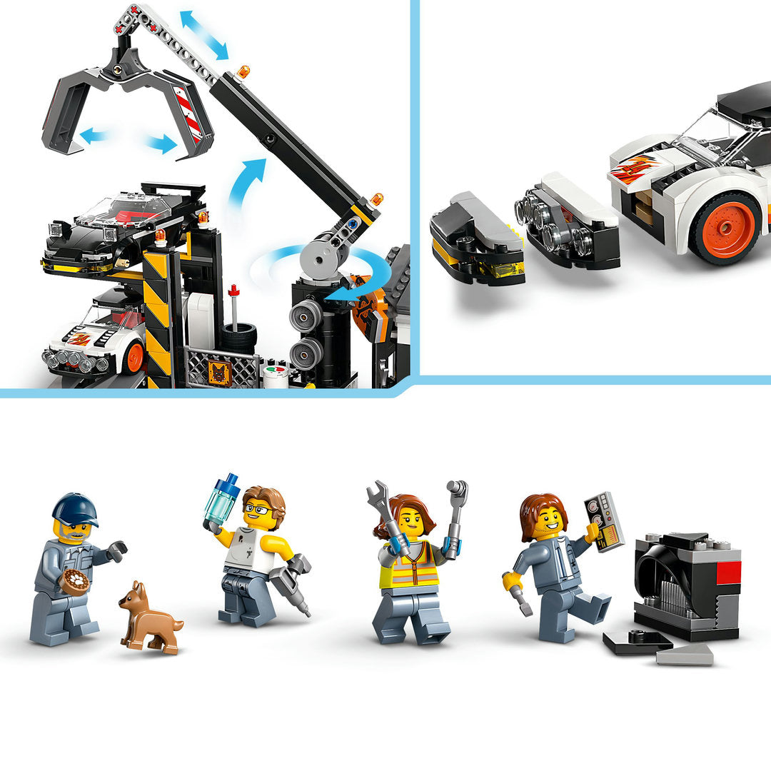 LEGO city schroothoop met auto's set vanaf 7 jaar