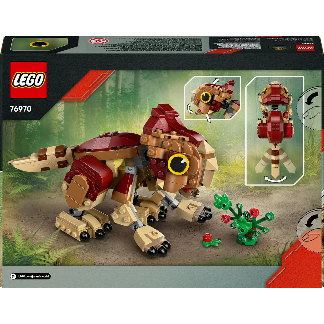 LEGO jurassic world babydinosaurus dolores aquilops set