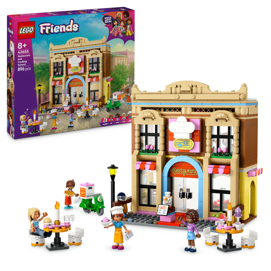 LEGO friends restaurant en kookschool