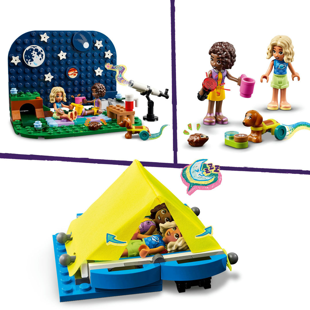 LEGO friends astronomisch kampeervoertuig