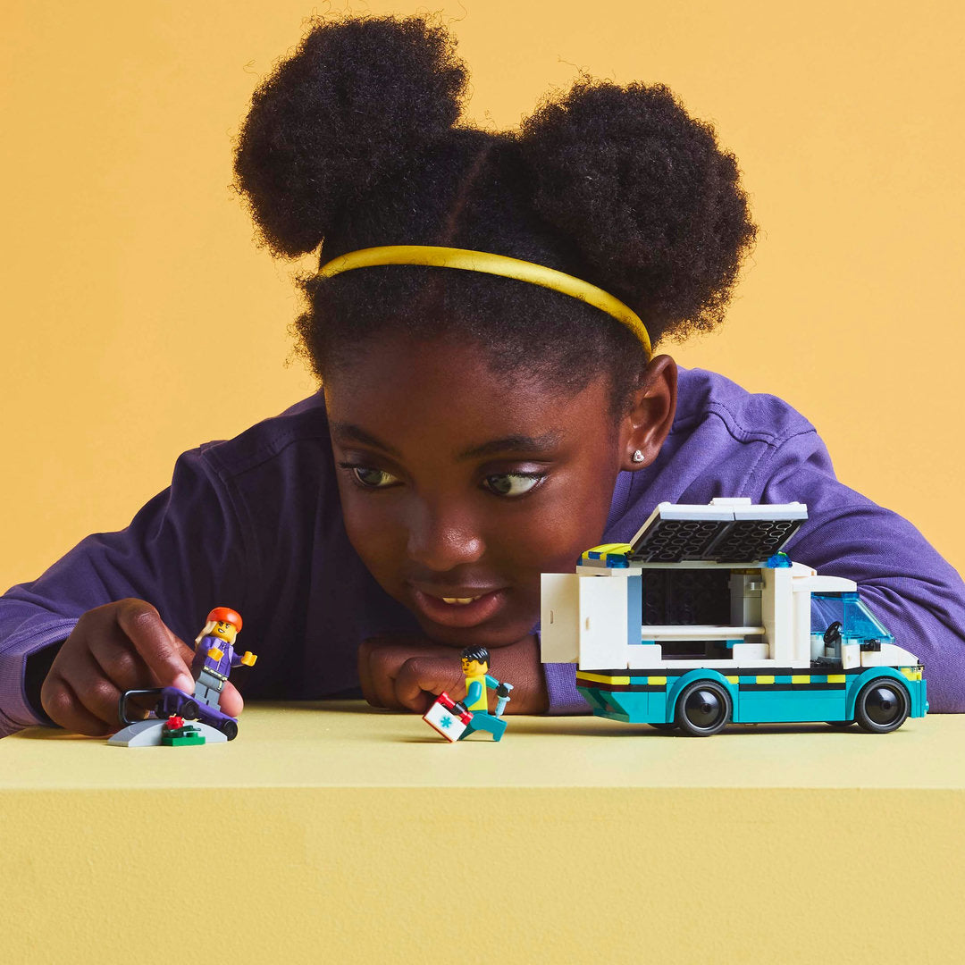 LEGO city ambulance bouw- en speelset