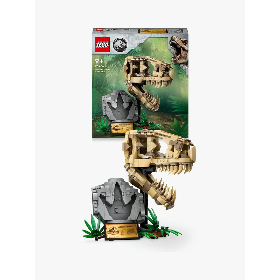 LEGO jurassic world dinosaurusfossielen t. rex schedel