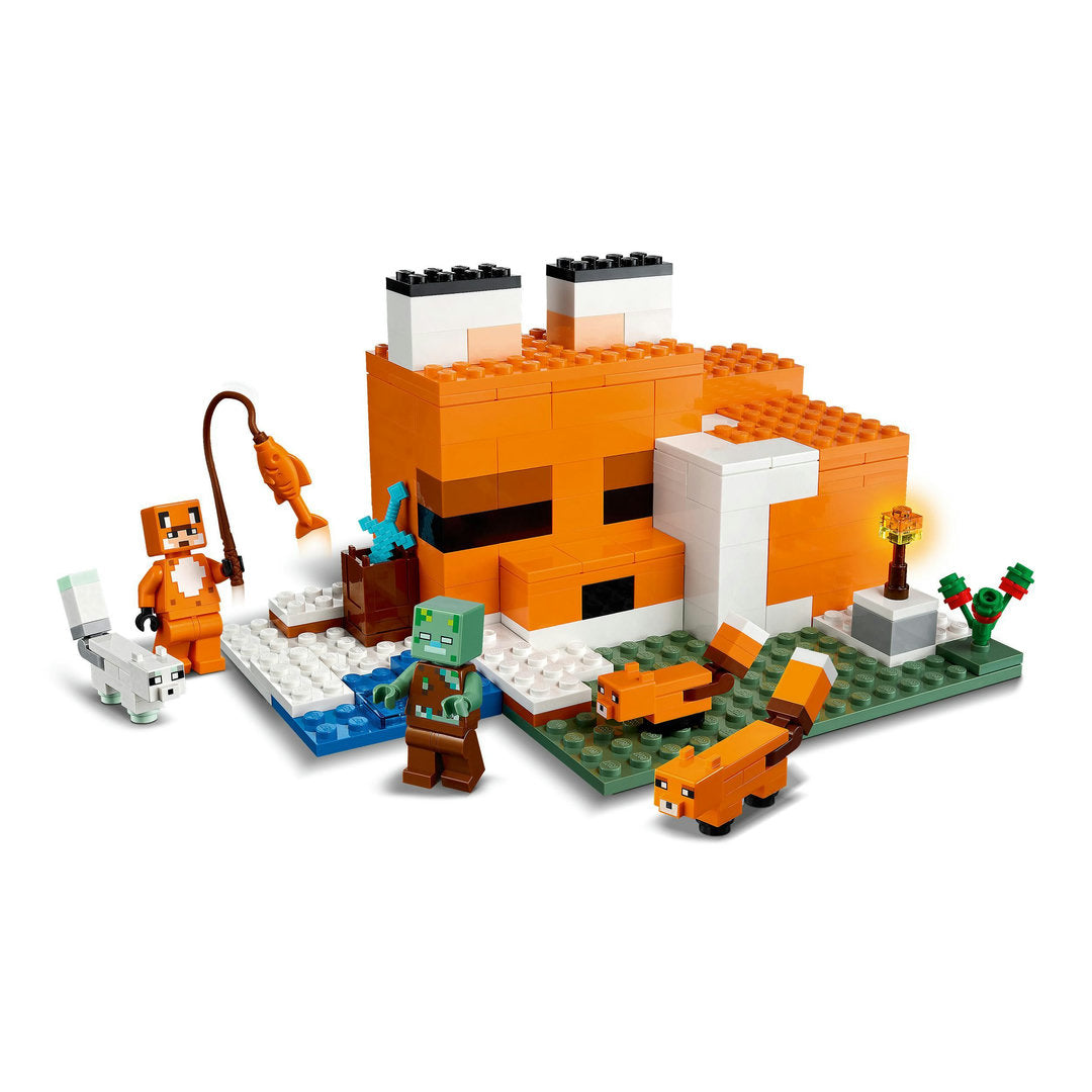 LEGO minecraft de vossenhut