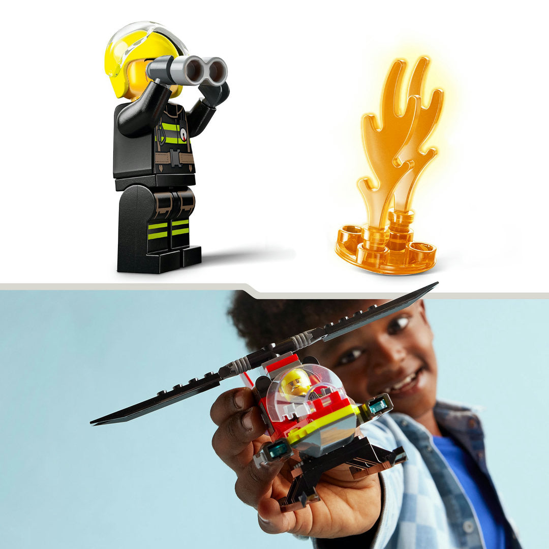 LEGO city brandweerhelikopter bouwset