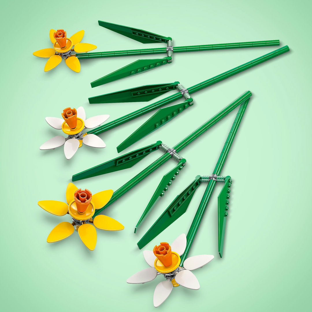 LEGO botanicals narcissen feestelijk cadeau