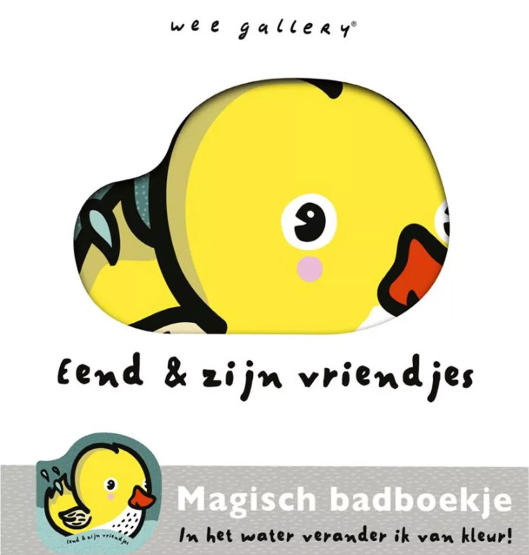 uitgeverij oogappel magisch badboekje eend en zijn vriendjes