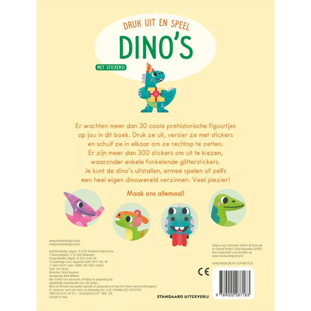 uitgeverij wpg druk uit en speel - dino's | WPG1528718 | 6