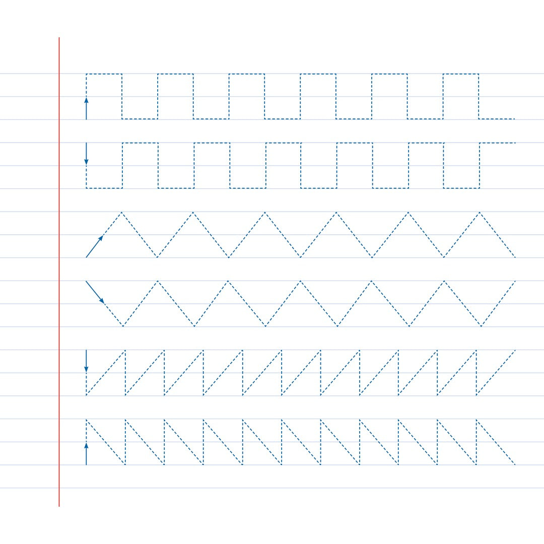 mijn oefenschrift eerste stappen naar schrijven 3de kleuterklas groep 2