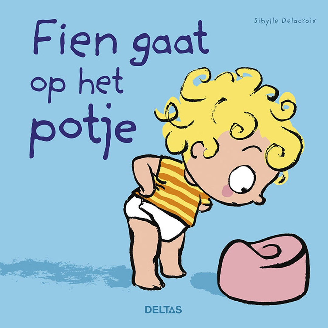 fien gaat op het potje
