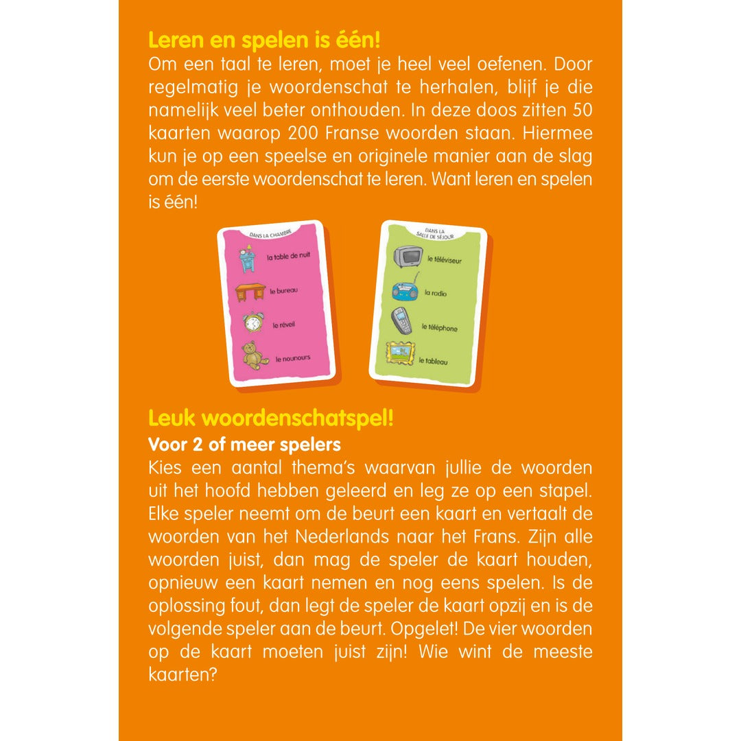 speel- en leerkaarten - ik leer franse woorden