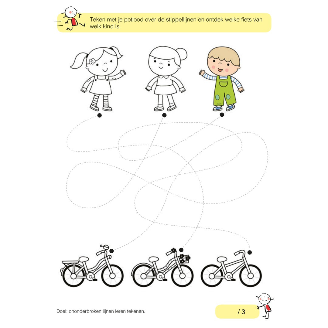 zo leuk is oefenen! allereerste schrijfspelletjes
