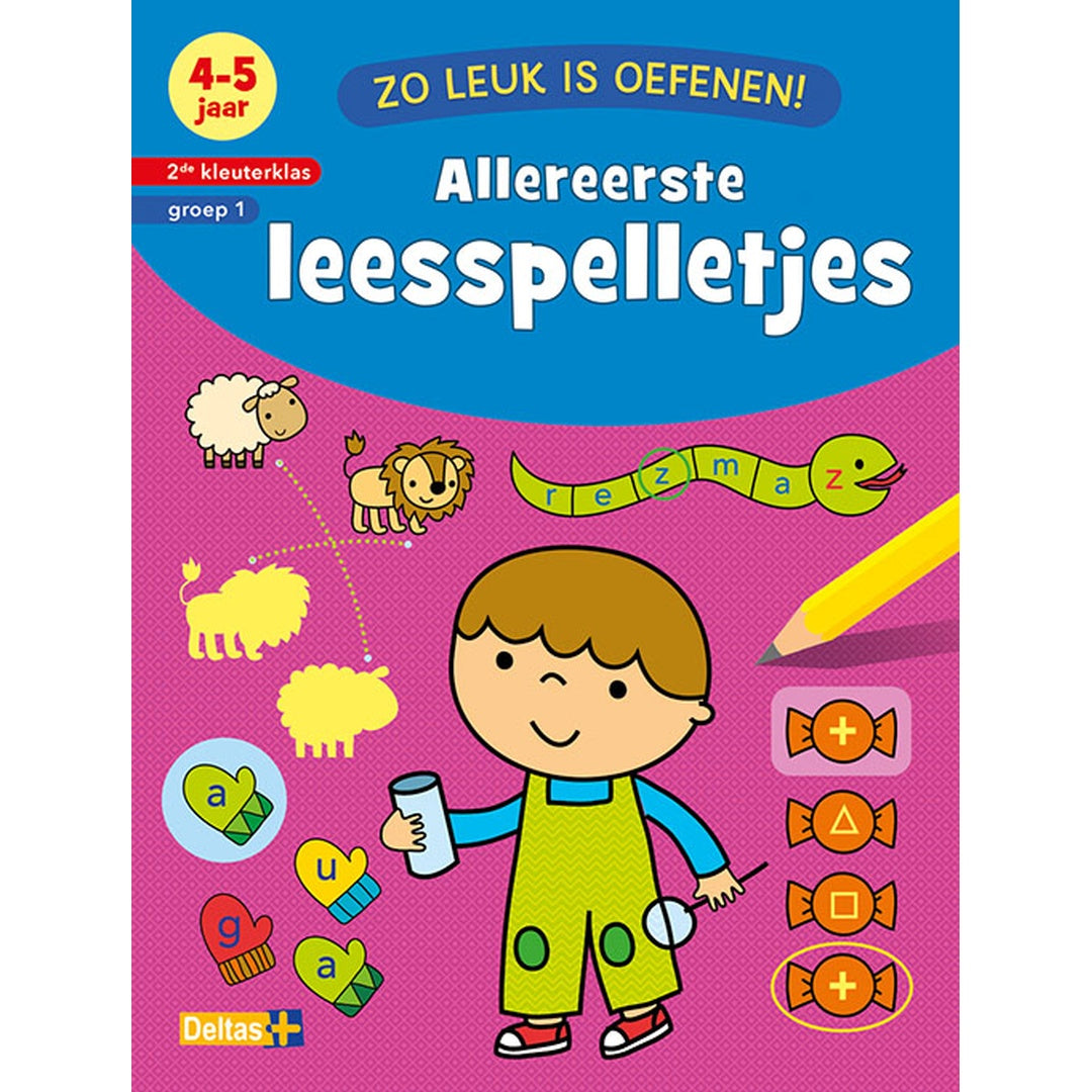 zo leuk is oefenen! allereerste leesspelletjes