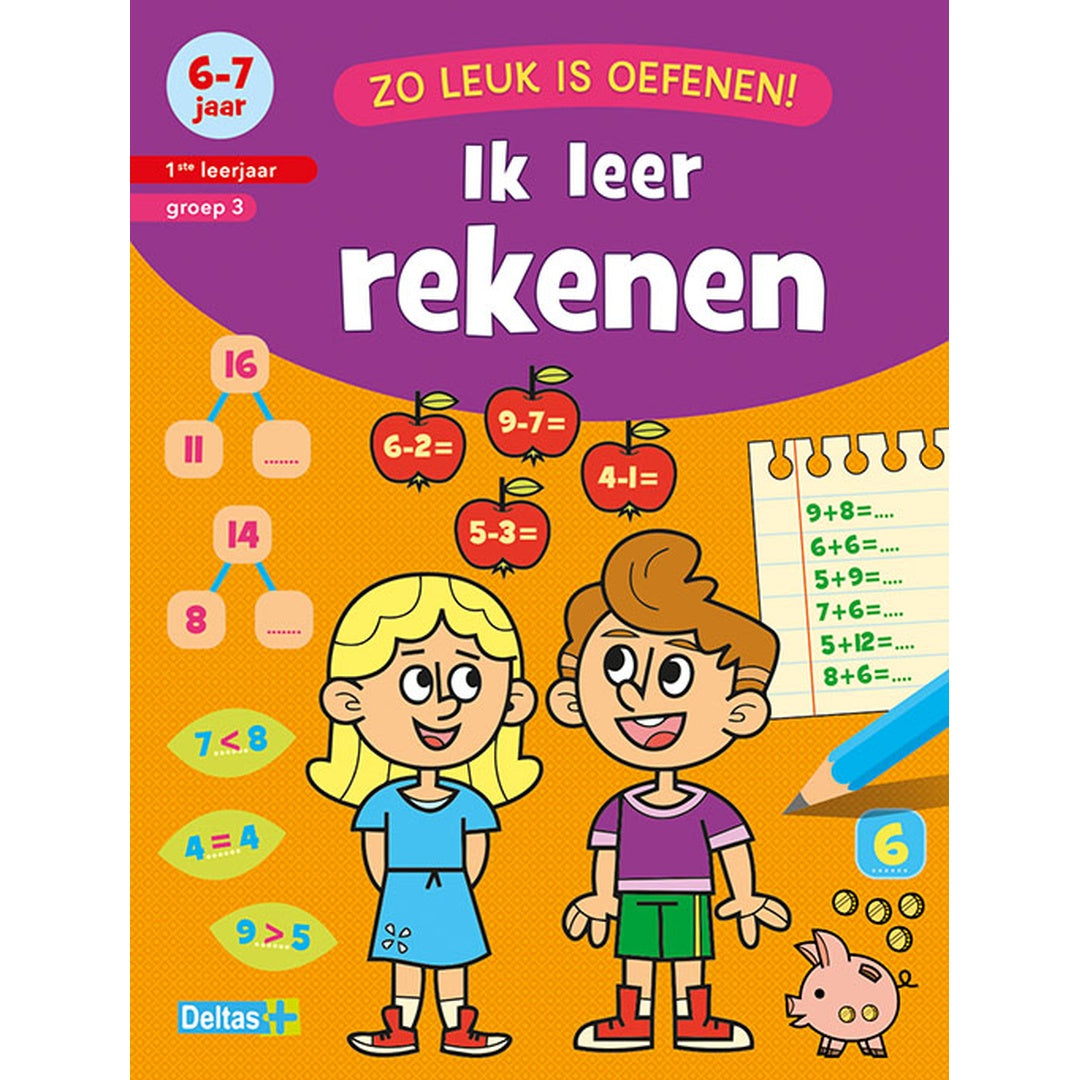 zo leuk is oefenen! ik leer rekenen