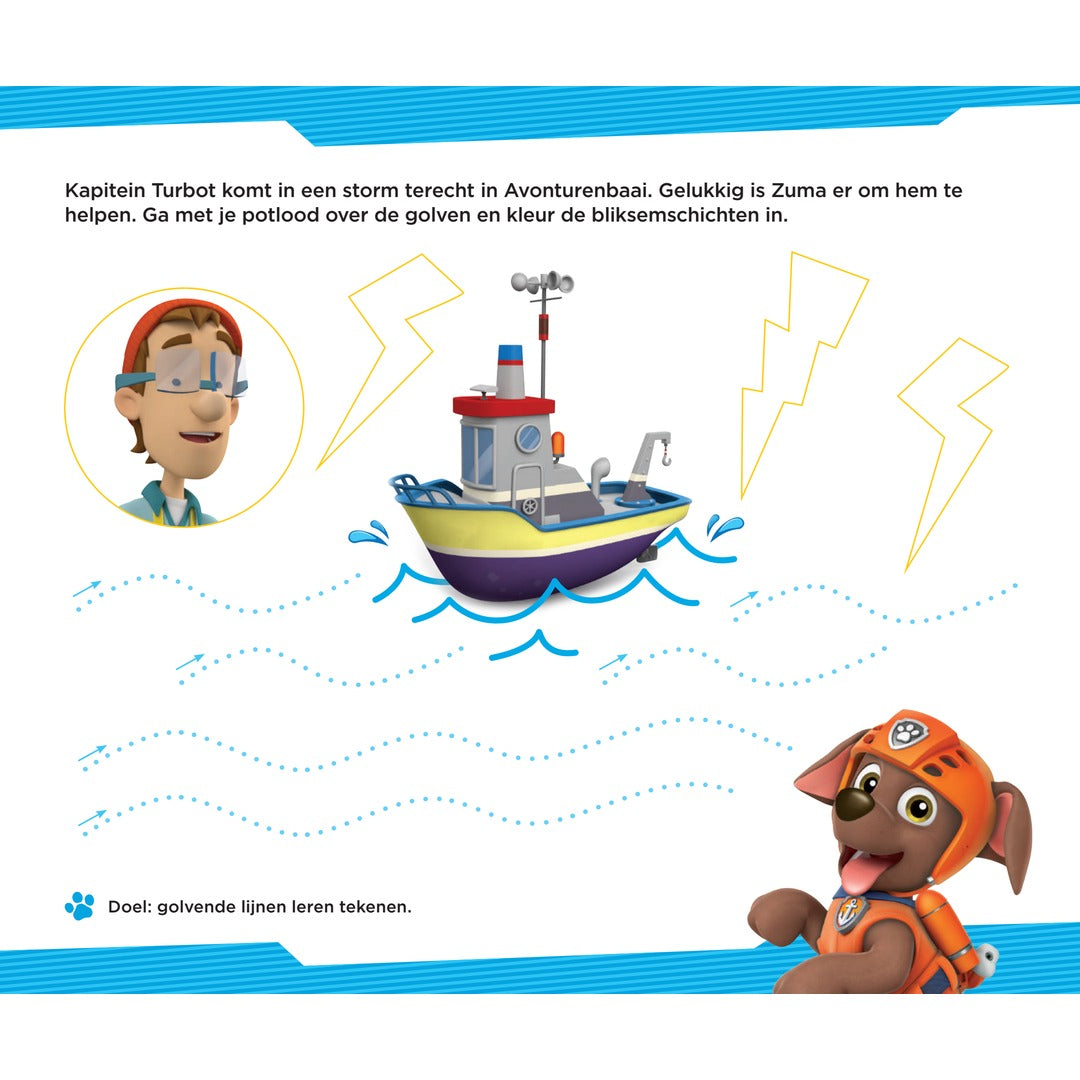 paw patrol eerste schrijfspelletjes
