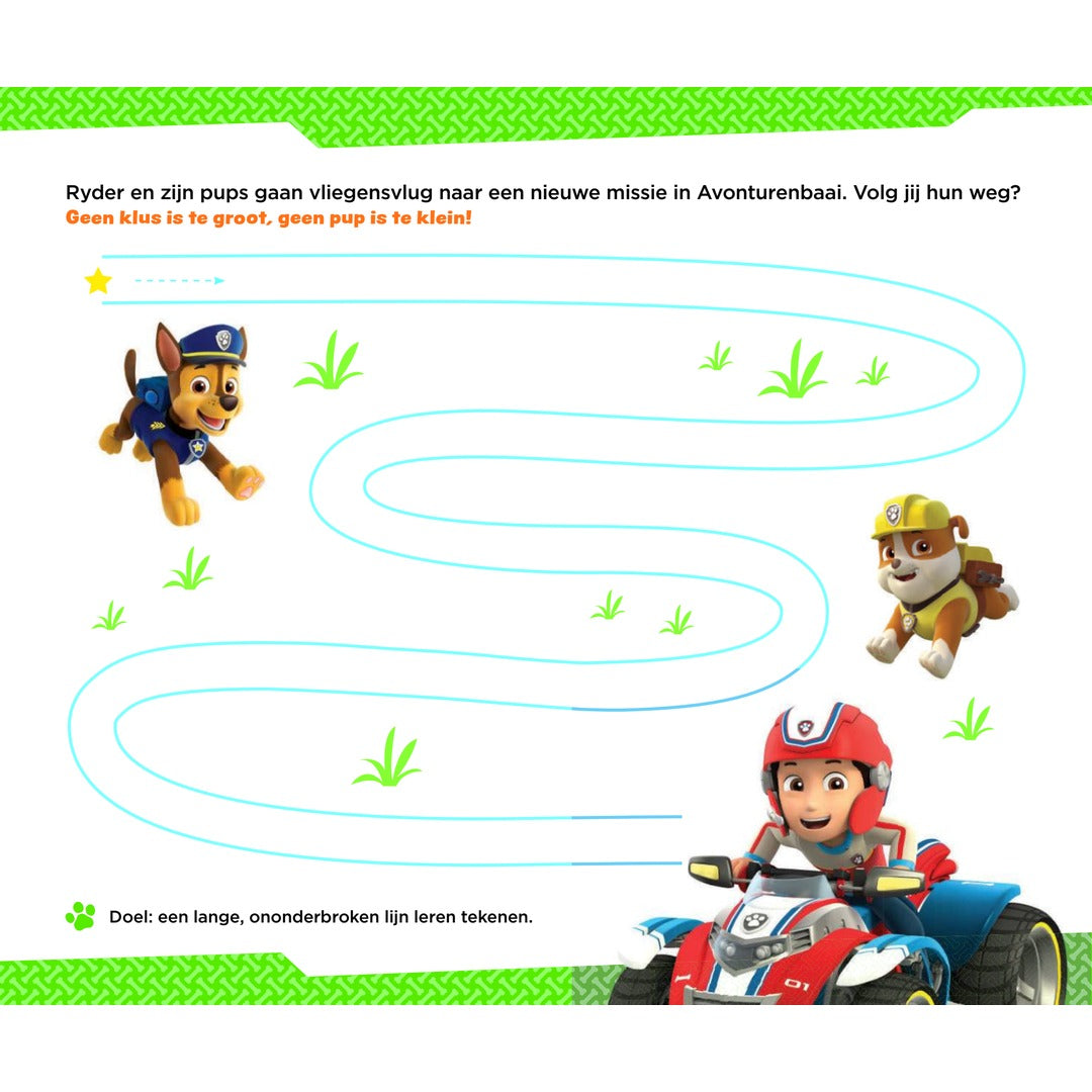 paw patrol leuke schrijfspelletjes