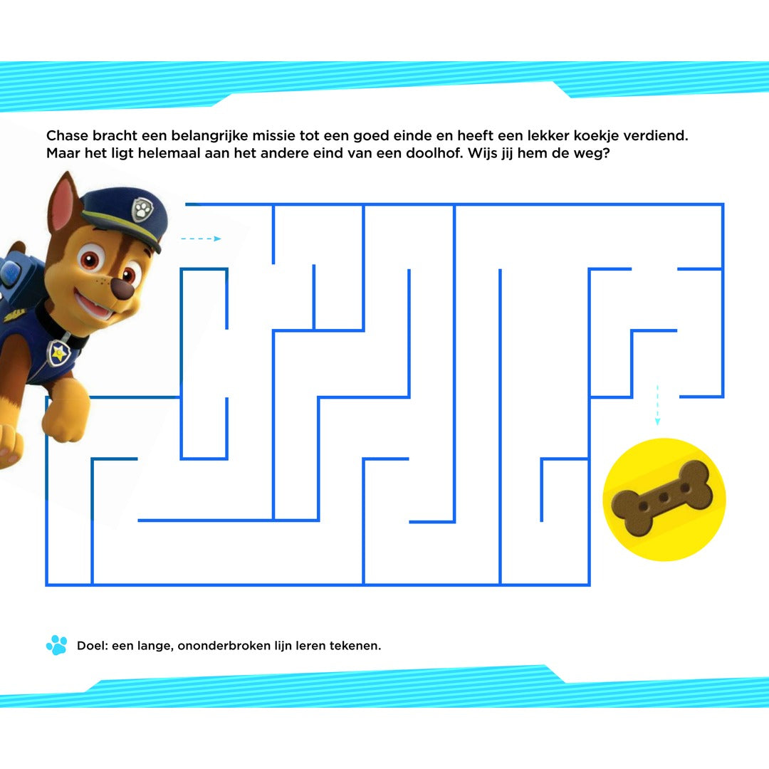 paw patrol leuke schrijfspelletjes