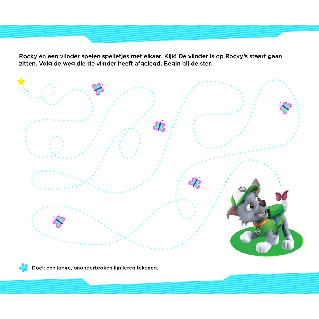 paw patrol leuke schrijfspelletjes