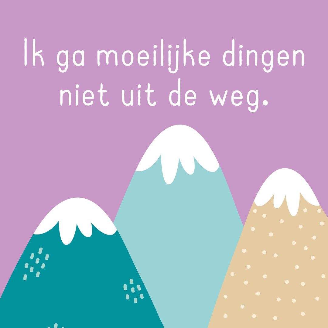 ik geloof in mezelf ! - affirmatiekaarten voor kinderen