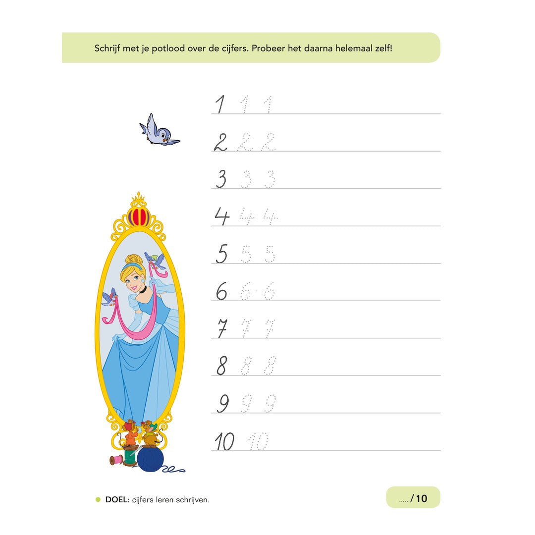 disney ik leer met - ik leer schrijven, lezen en rekenen