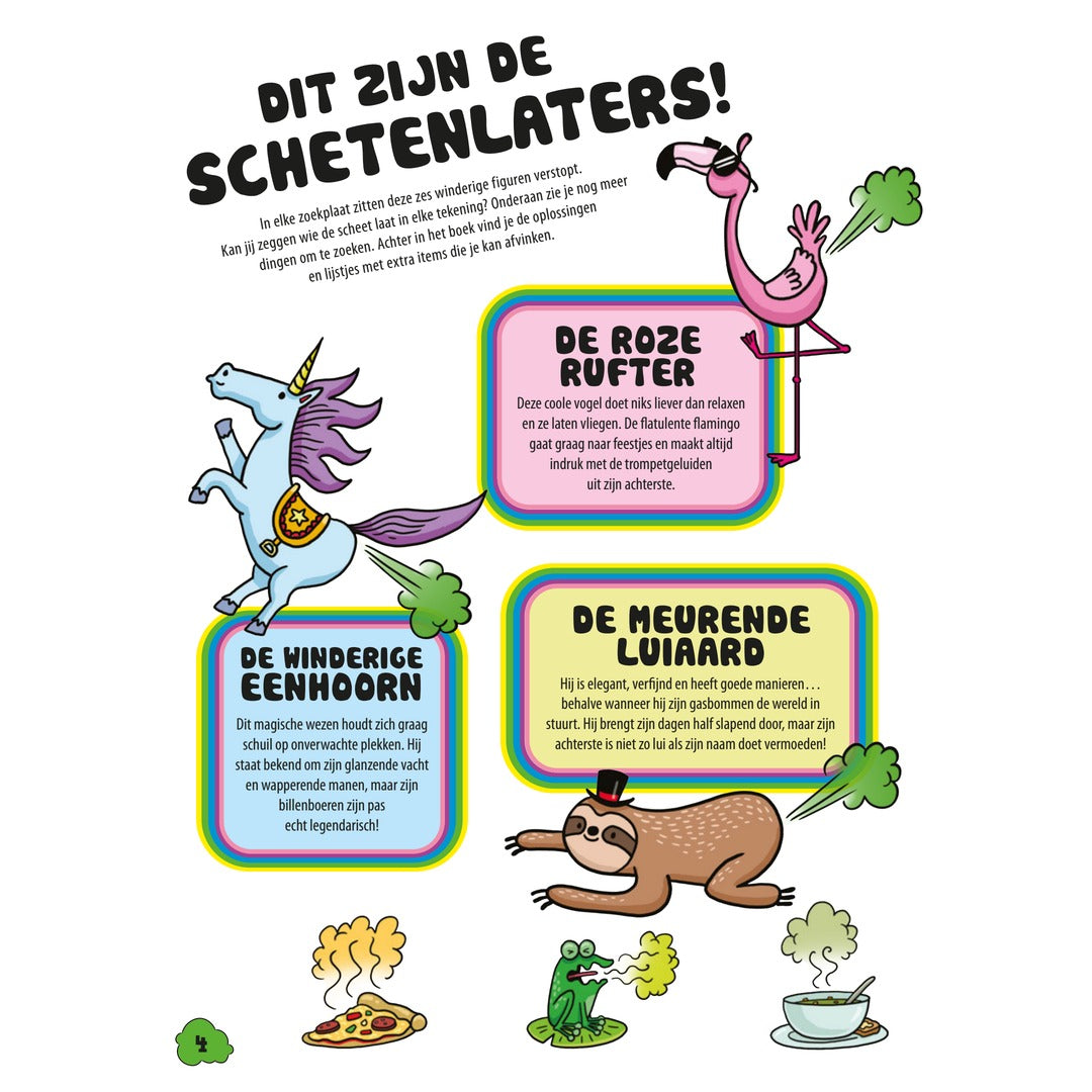 wie heeft een scheet gelaten?