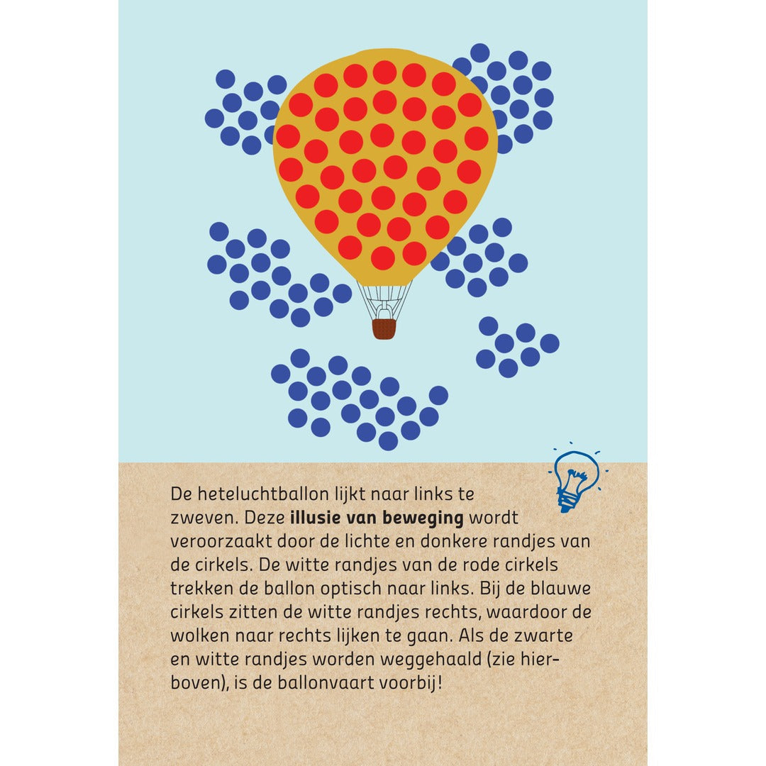 supercoole optische illusies - doos met kaarten