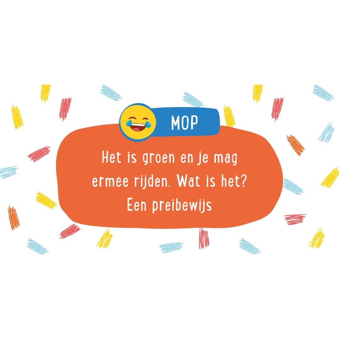 laat me niet lachen - doos met kaarten