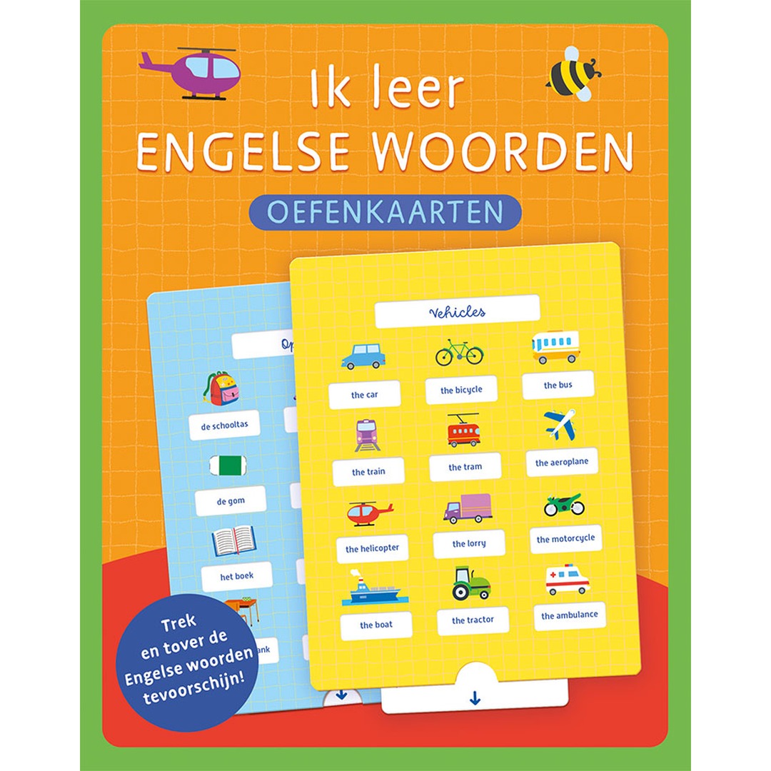 ik leer engelse woorden - oefenkaarten