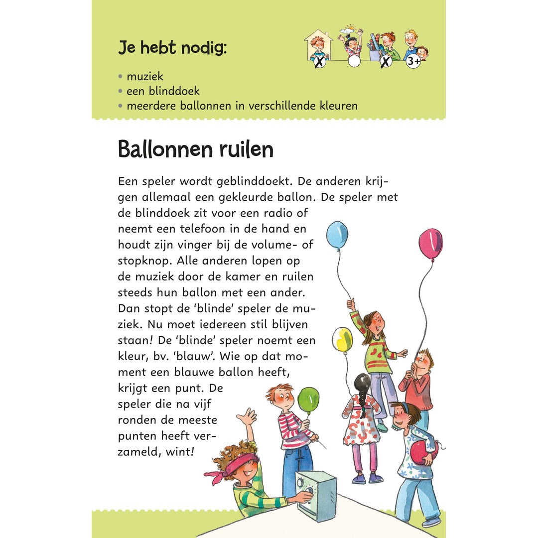 de allerleukste spelletjes voor kinderfeestjes