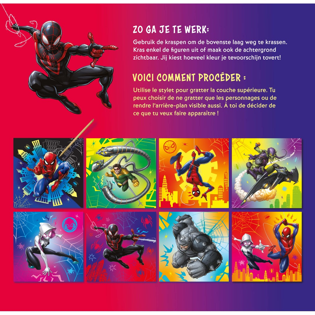 marvel spider-man kraskaarten