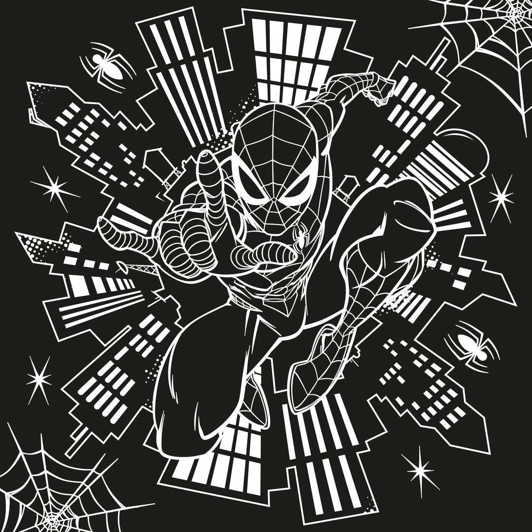 marvel spider-man kraskaarten